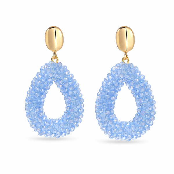 Hoops Ohrringe – Blueberry