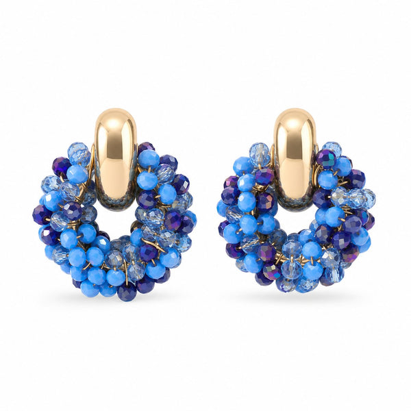Rounds Ohrringe – Blueberry