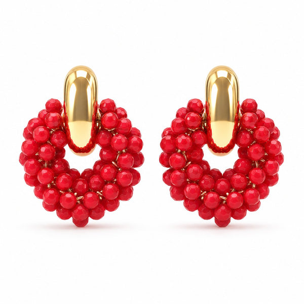 Rounds Ohrringe – Cherry
