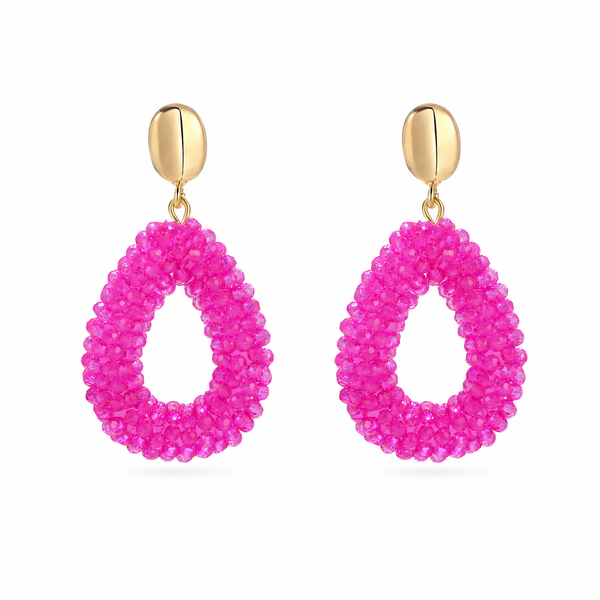 Hoops Ohrringe – Dragonfruit